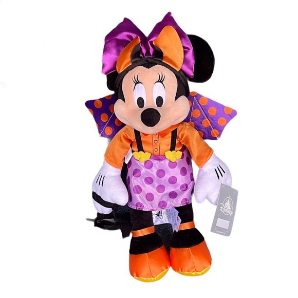 Disney Store Minnie Mouse Halloween Bat Plush - Picture 3 of 7